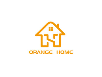 朱红娟的橙家 Orange Homelogo设计
