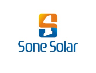 曾翼的sone solar太阳能LED灯商标设计logo设计