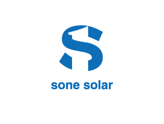 胡广强的sone solar太阳能LED灯商标设计logo设计