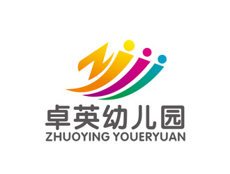 赵鹏的卓英幼儿园logo设计