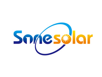 赵鹏的sone solar太阳能LED灯商标设计logo设计