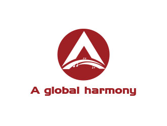 朱红娟的A global harmonylogo设计