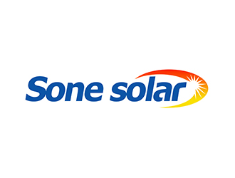 潘乐的sone solar太阳能LED灯商标设计logo设计