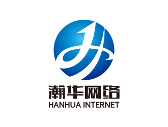 黄安悦的新疆瀚华网络科技有限责任公司logo设计