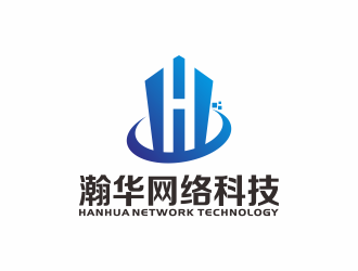 何嘉健的新疆瀚华网络科技有限责任公司logo设计