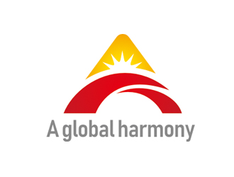 赵鹏的A global harmonylogo设计