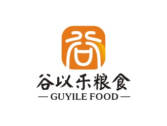 曾翼的《谷以乐粮食》谷物粮食商标logo设计