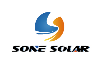 连杰的sone solar太阳能LED灯商标设计logo设计
