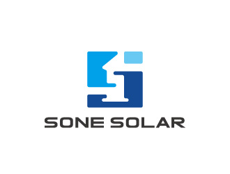 周金进的sone solar太阳能LED灯商标设计logo设计