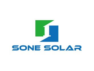 孙金泽的sone solar太阳能LED灯商标设计logo设计