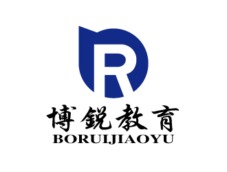 张俊的陕西博锐教育科技有限公司logo设计