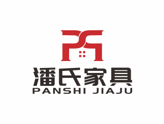 汤儒娟的潘氏家具logo设计