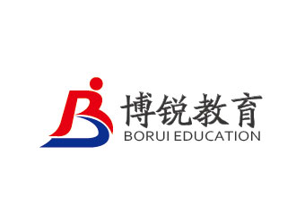李贺的陕西博锐教育科技有限公司logo设计
