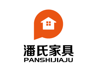 张俊的潘氏家具logo设计