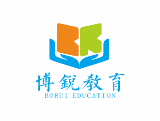 何嘉健的陕西博锐教育科技有限公司logo设计