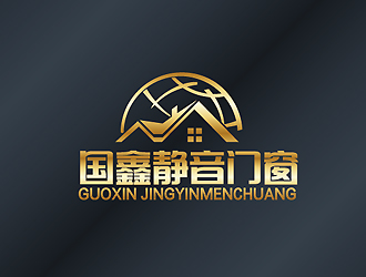 秦晓东的国鑫静音门窗logo设计