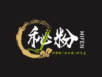 秘粉logo设计