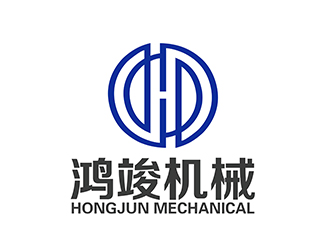 潘乐的肇庆市鸿竣机械有限公司logo设计