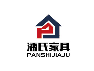 李贺的潘氏家具logo设计