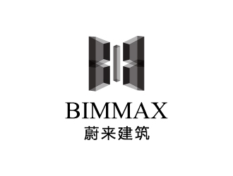 连杰的蔚来建筑 bimMAX建筑设计顾问咨询公司logologo设计