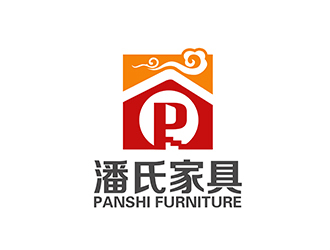 潘乐的潘氏家具logo设计