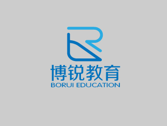 曾万勇的陕西博锐教育科技有限公司logo设计