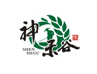 姜彦海的神禾谷食品商标设计logo设计