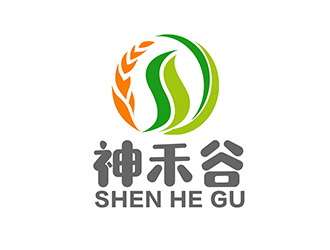 潘乐的神禾谷食品商标设计logo设计