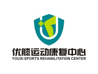 优膝运动康复中心LOGO设计 - LOGO123