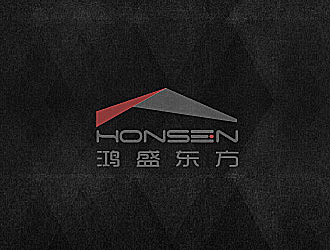 黎明锋的北京鸿盛东方装饰设计有限公司标志设计logo设计