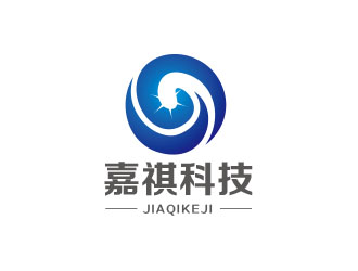 朱红娟的嘉祺科技logo设计