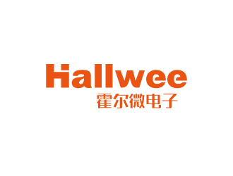 张俊的Hallwee电子有限公司标志设计logo设计