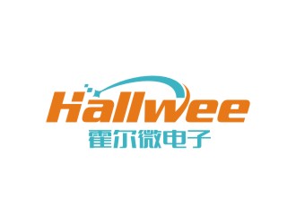 曾翼的Hallwee电子有限公司标志设计logo设计