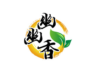 钟炬的幽幽香茶叶商标设计logo设计