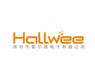 赵鹏的Hallwee电子有限公司标志设计logo设计