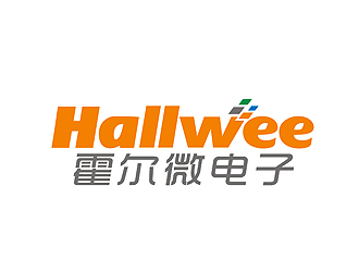 盛铭的Hallwee电子有限公司标志设计logo设计