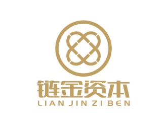 李泉辉的链金资本logo设计