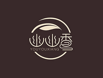 盛铭的幽幽香茶叶商标设计logo设计