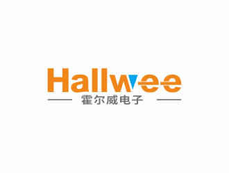 汤儒娟的Hallwee电子有限公司标志设计logo设计