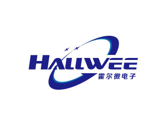 朱红娟的Hallwee电子有限公司标志设计logo设计