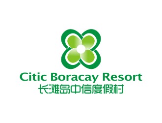 曾翼的长滩岛中信度假村logo设计
