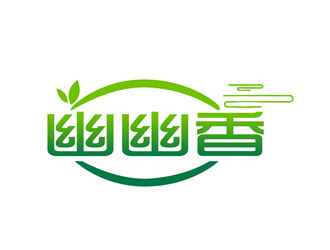 朱兵的幽幽香茶叶商标设计logo设计