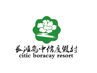 秦晓东的长滩岛中信度假村logo设计