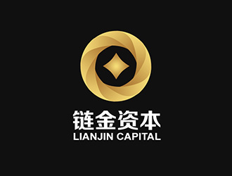 吴晓伟的链金资本logo设计
