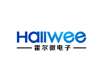 余亮亮的Hallwee电子有限公司标志设计logo设计