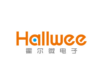 周金进的Hallwee电子有限公司标志设计logo设计