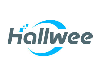 钟炬的Hallwee电子有限公司标志设计logo设计