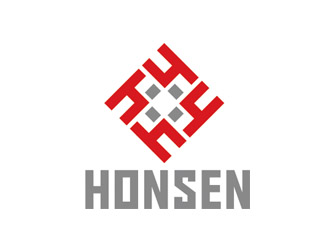 赵鹏的北京鸿盛东方装饰设计有限公司标志设计logo设计