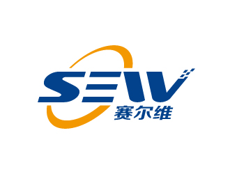 张俊的深圳市赛尔维数据有限公司logo设计