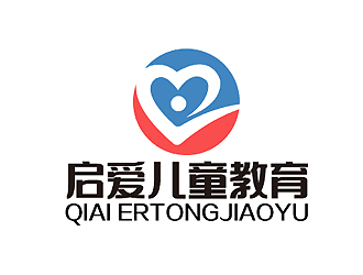 秦晓东的启爱儿童教育logo设计